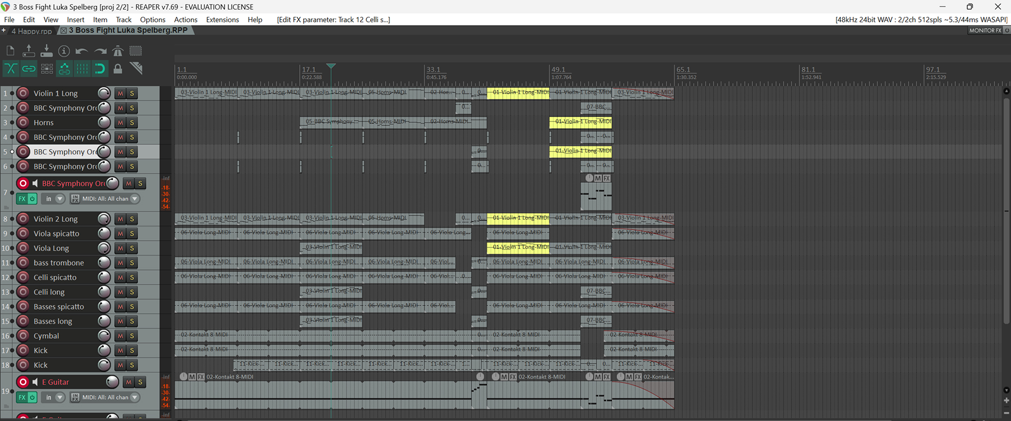 EP battle track